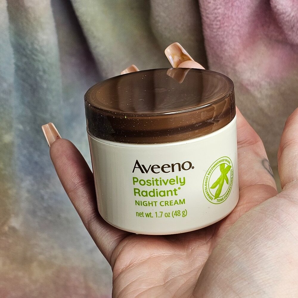 Aveeno Positively Radiant Night Cream - NEW IN BOX